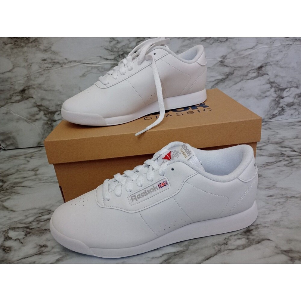 NWT Reebok Classics Princess White Sneakers Size 8 Wide